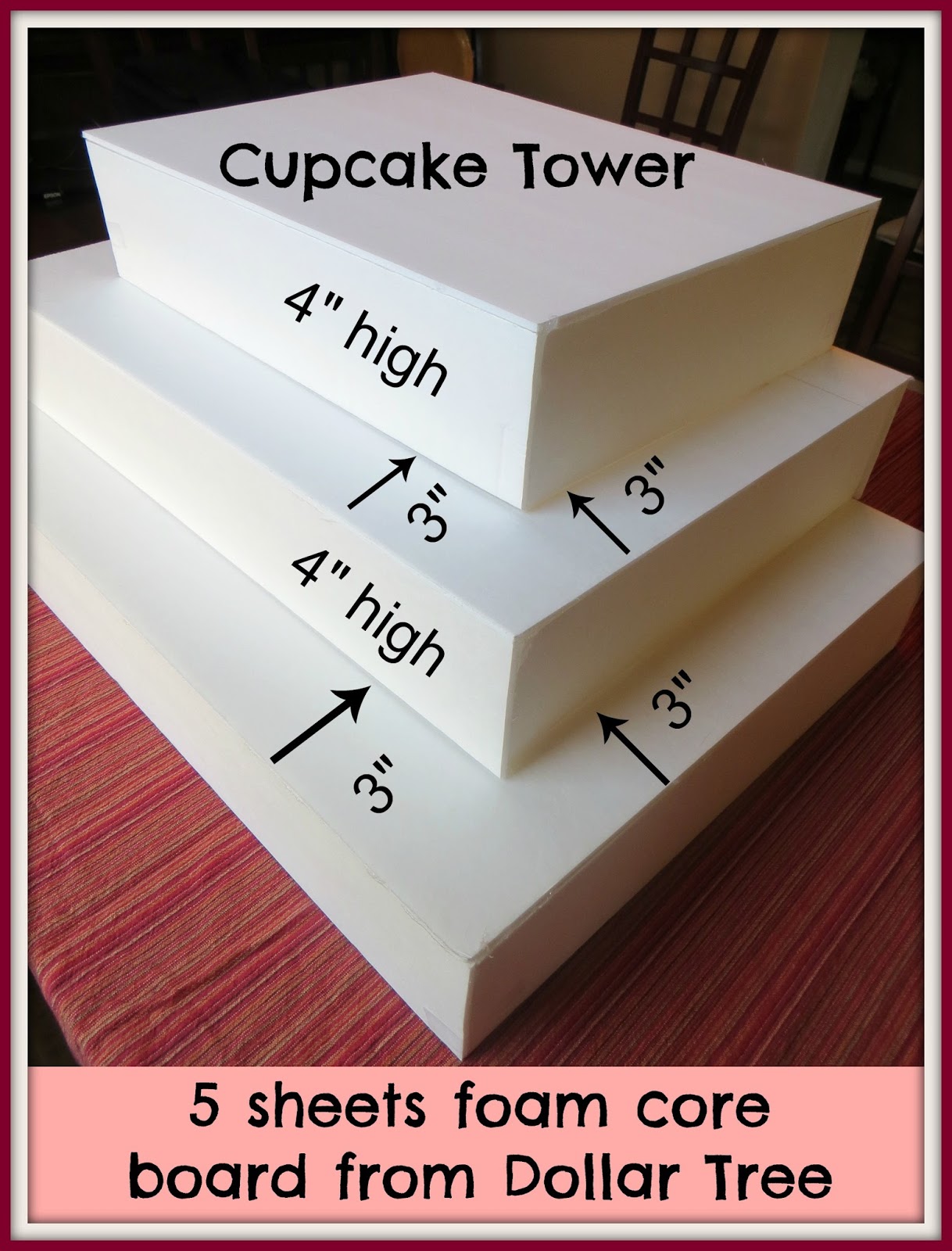 Foam Core Cake Board Foam Core Cake Board