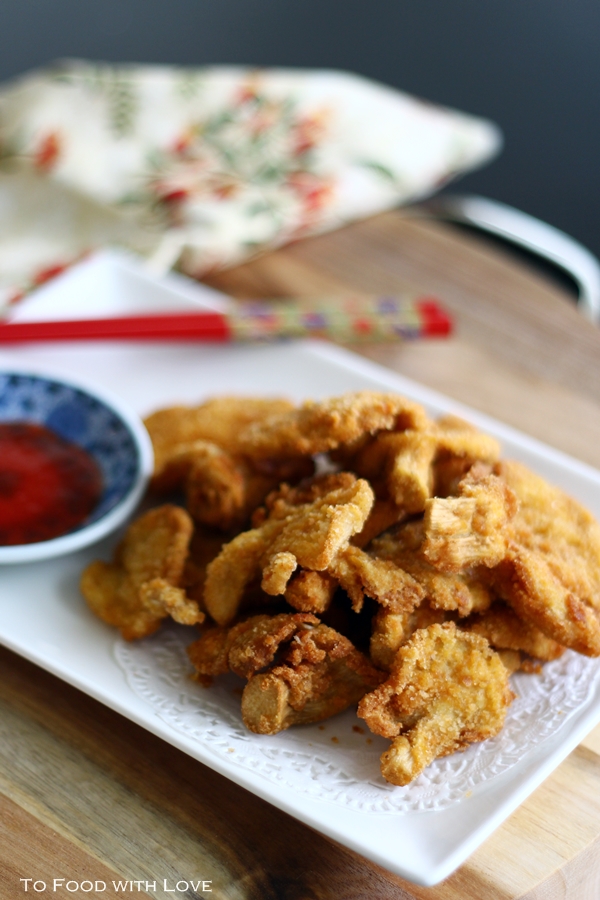 To Food with Love Deepfried Crumbed Oyster Mushrooms