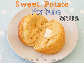 Vegan Sweet Potato Fortune Rolls