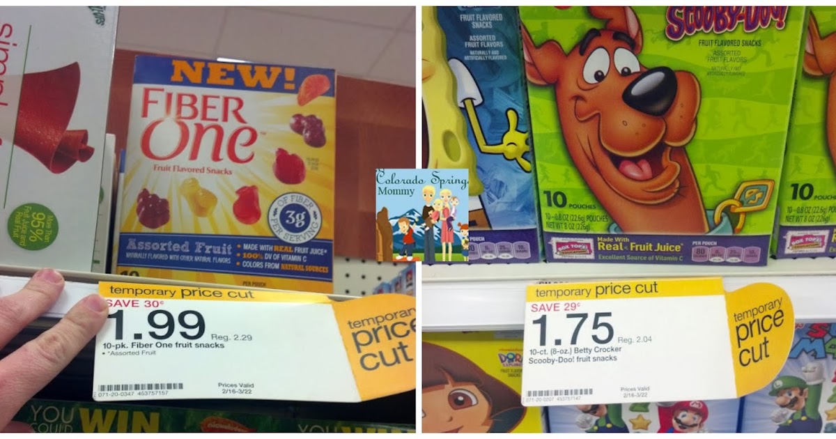 My Military Mommy Target General Mills Fruit Snacks On Sale