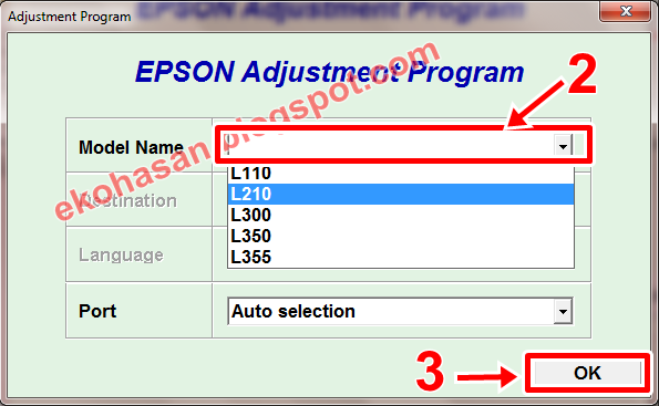 Resetter Epson L120 Download