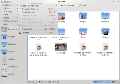 Linux, Arch, Ubuntu, Kubuntu, GDM Themes, Oxygen Appmenu