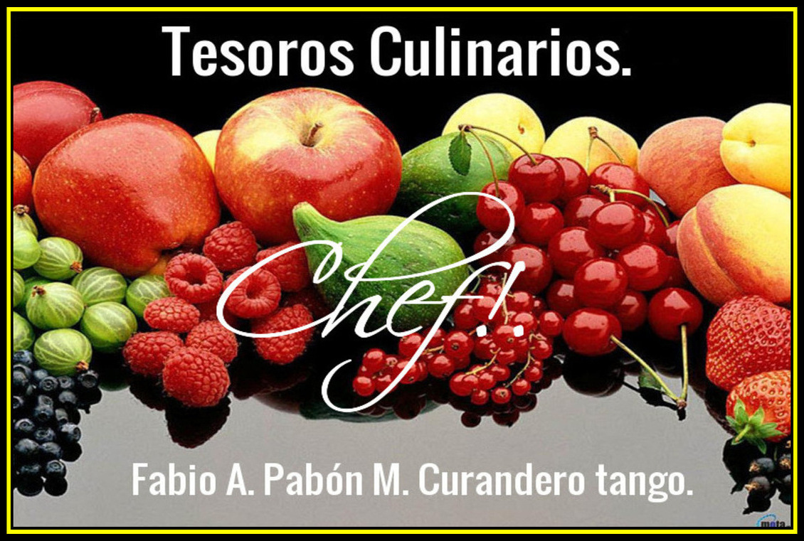 Tesoros culinarios. Fabio Antonio Pabon Marquez - Curandero tango.