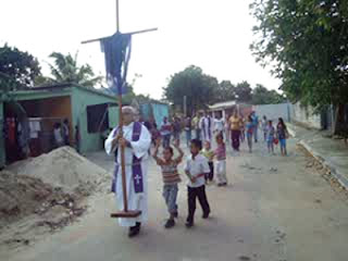 In the streets of La Caramuca