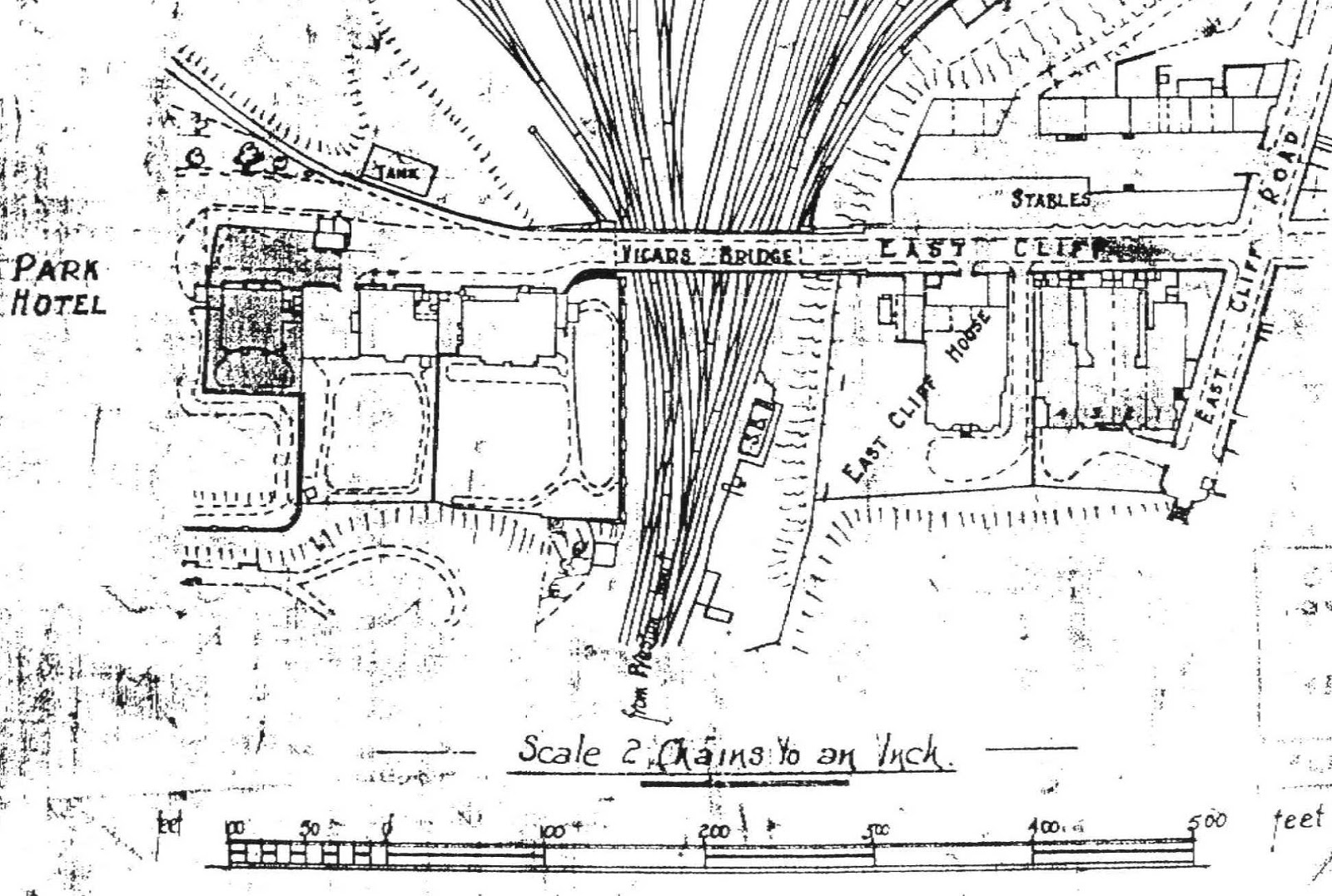 PRESTON'S INNS, TAVERNS and BEERHOUSES PARK HOTEL, East Cliff