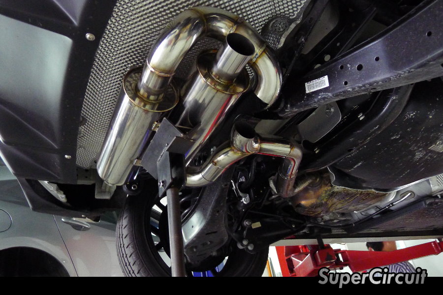 SUPERCIRCUIT Exhaust Pro Shop VW Golf 6 GTI Twin Loop Exhaust