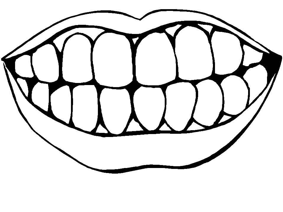Fun Coloring Pages Dental/Tooth Coloring Pages