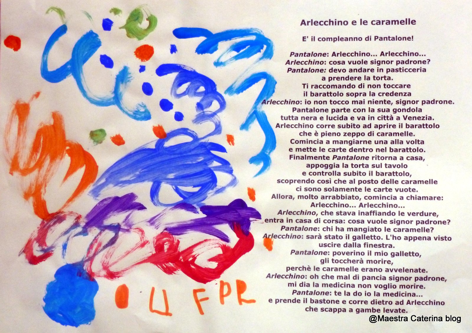 Maestra Caterina: Il LIBRO di Arlecchino