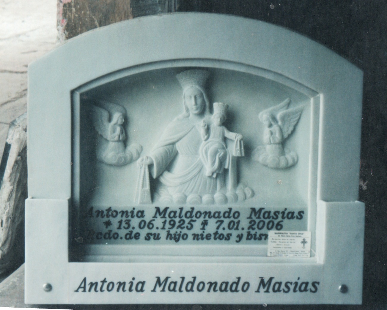 Marmoleria Santa Cruz Peru LAPIDAS ENMARCADAS