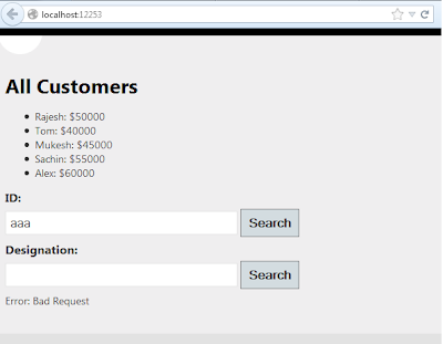 First ASP.Net Web API Project First ASP.Net Web API Project