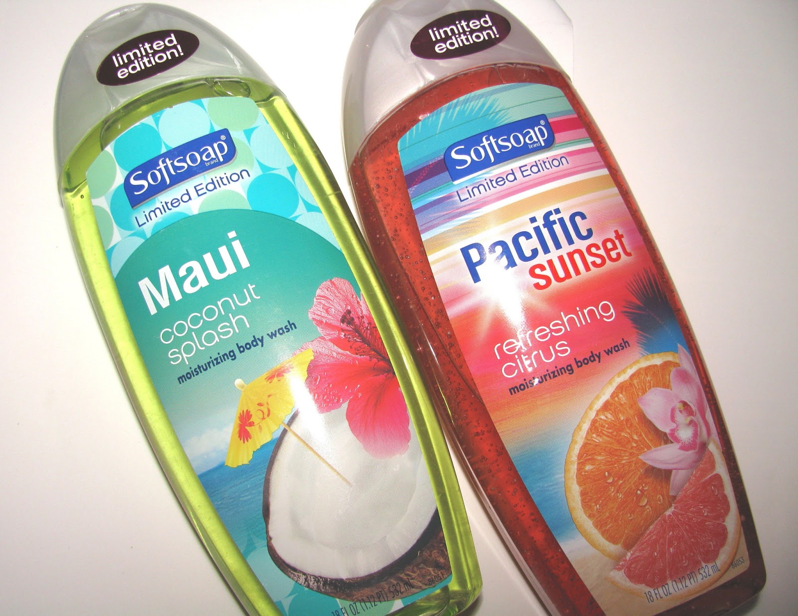 The Beauty Alchemist Softsoap Summer Pacific Sunset & Maui Coconut