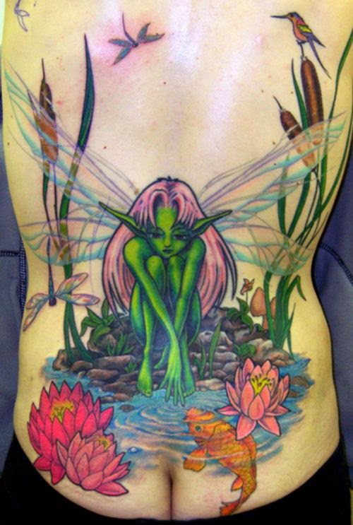 148 Attractive Fairy Tattoos & Their Meanings ( Ultimate 