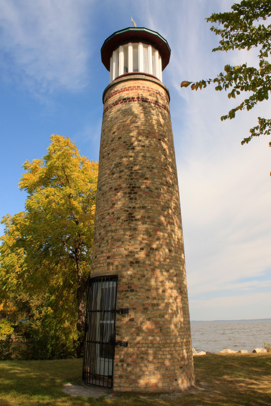 Wisconsin Historical Markers Asylum Point Lighthouse