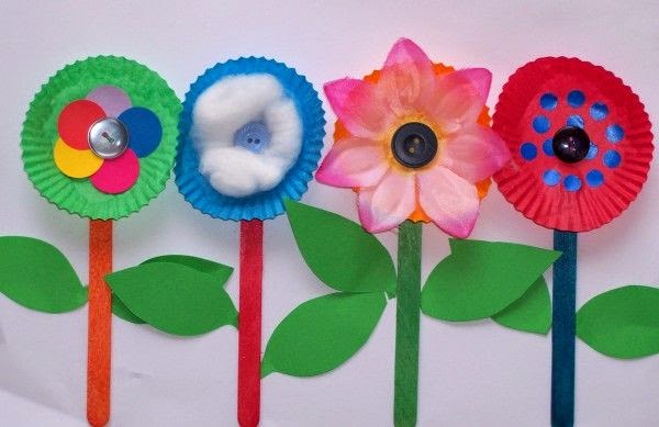 paper plate flowers munchkins and mayhem flower paper plates