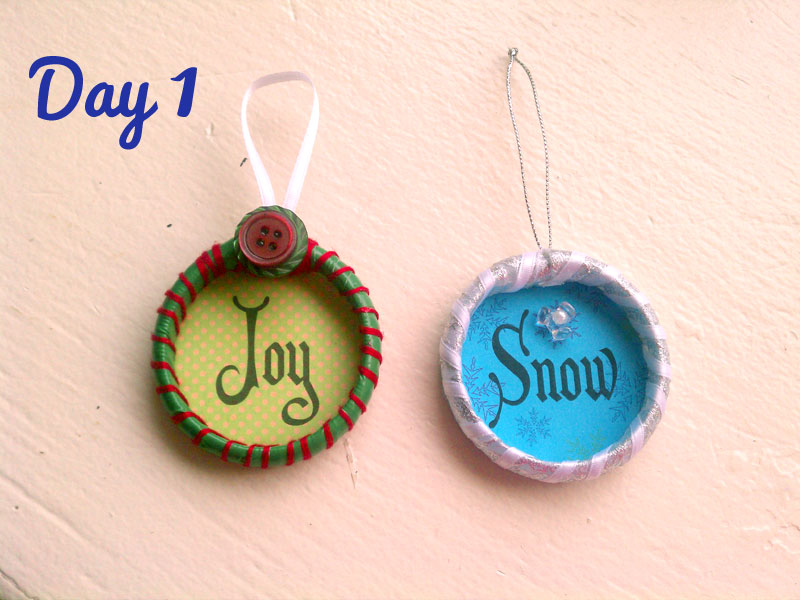 thriftycrafting Shower Curtain Ring Ornaments