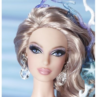 barbie mermaid gold label