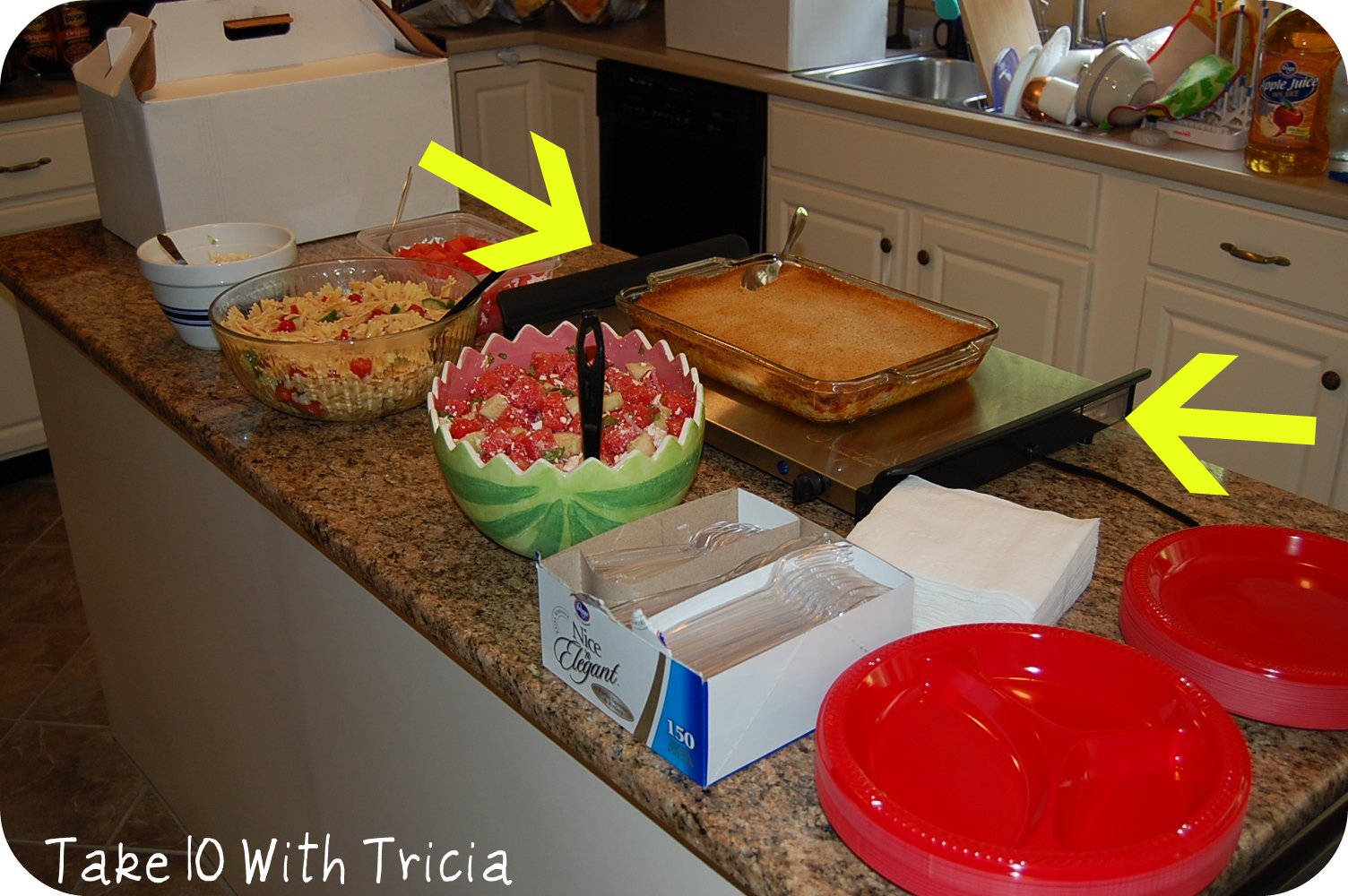 Warming Tray/Buffet This Saturday’s ShoutOut Take 10 With Tricia