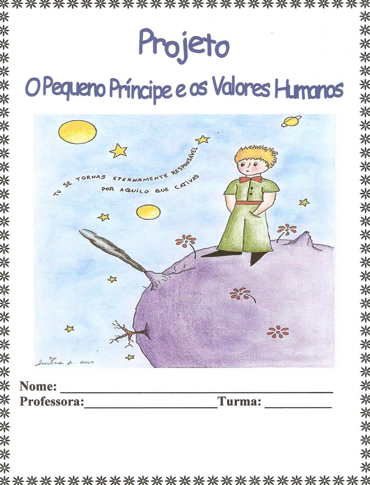 #9A8F31 Amiga da Educação 2: PROJETO PEQUENO PRÍNCIPE E OS VALORES HUMANOS! 1220x1600 px Projeto Cozinha Na Educação Infantil #2613 imagens