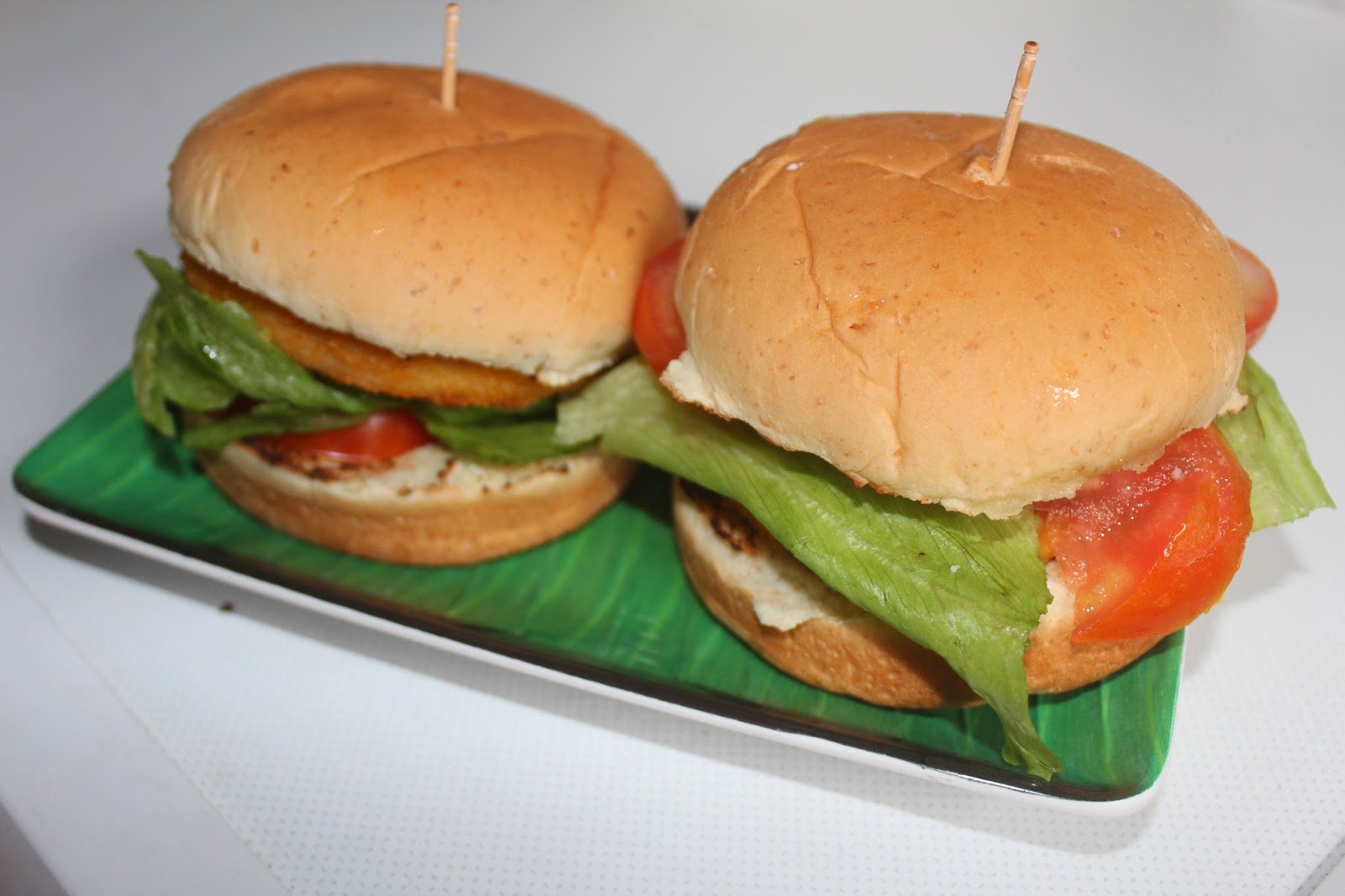 SavisPassions: Home made Chicken Burger