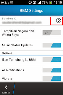 SignOut BBM Android