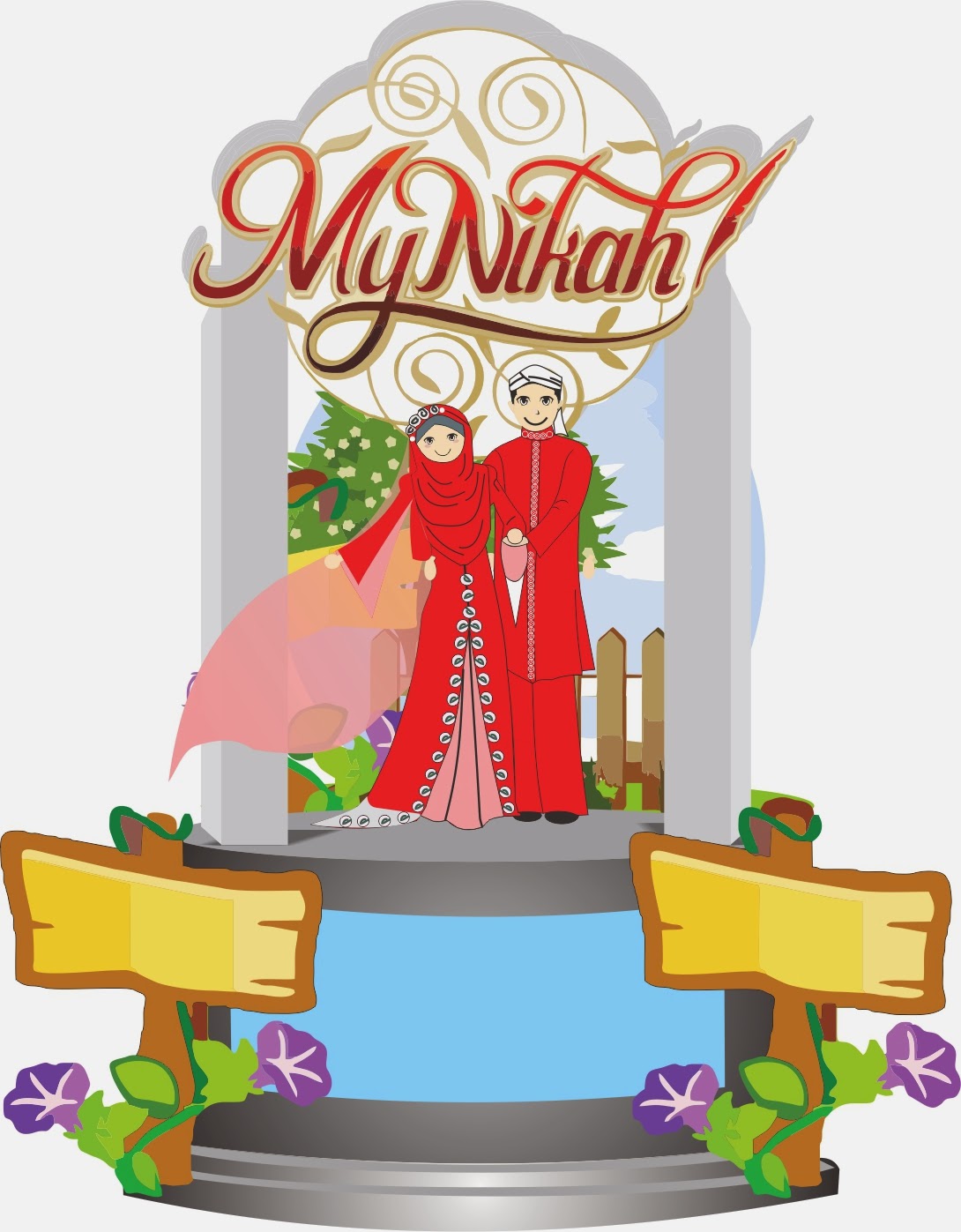 Cara Membuat Desain Plakat Ruang Ilmu