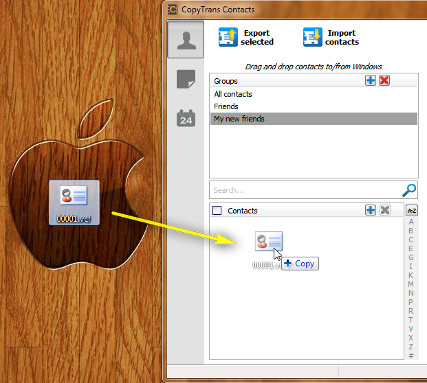 iPhone Contacts Copy iPhone Contacts to Android