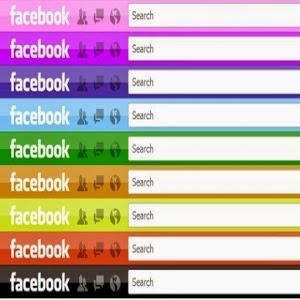 Customize visual appearance of Facebook
