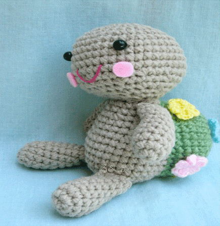 Amigurumi Crochet Pattern-In the garden turtle Sea and ...