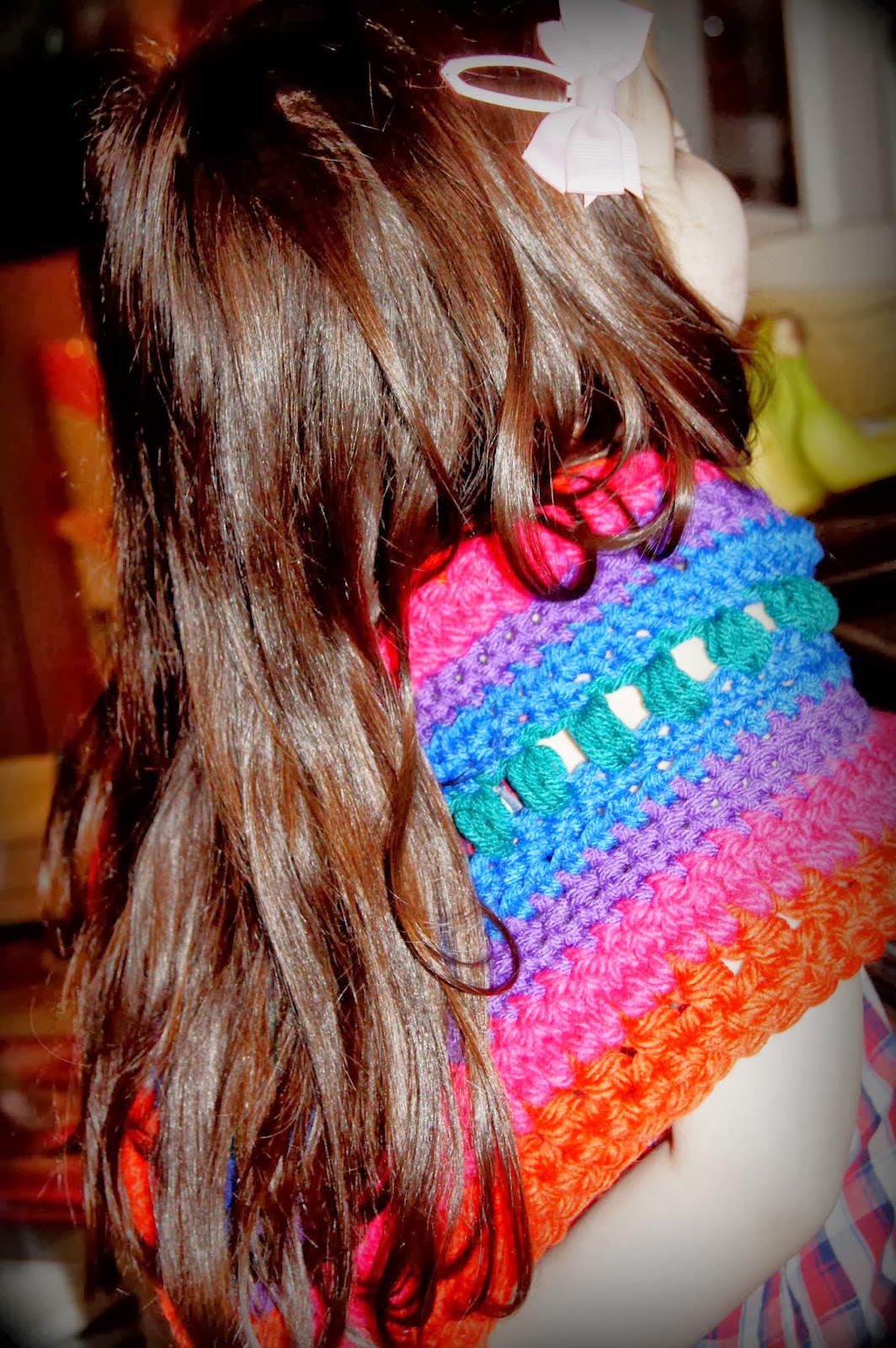 Learning to Crochet Free Instructions to Make a Child & Doll Shawl