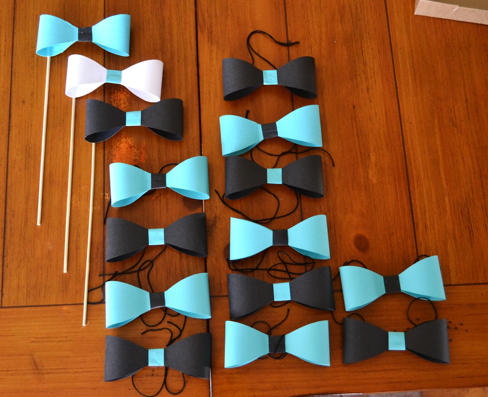 Krafty Kreationz Bow Tie Baby Shower