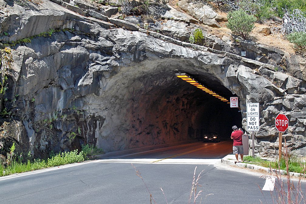 Poles and Lenses Yosemite National Park The Tunnel View