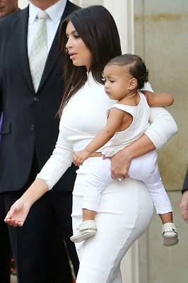 Kim Kardashian and North West Kim said she would allow her daughter north west to go nude in the future