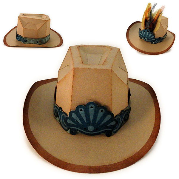 Needles 'n' Knowledge Cowboy 3d Hat Construction Tutorial
