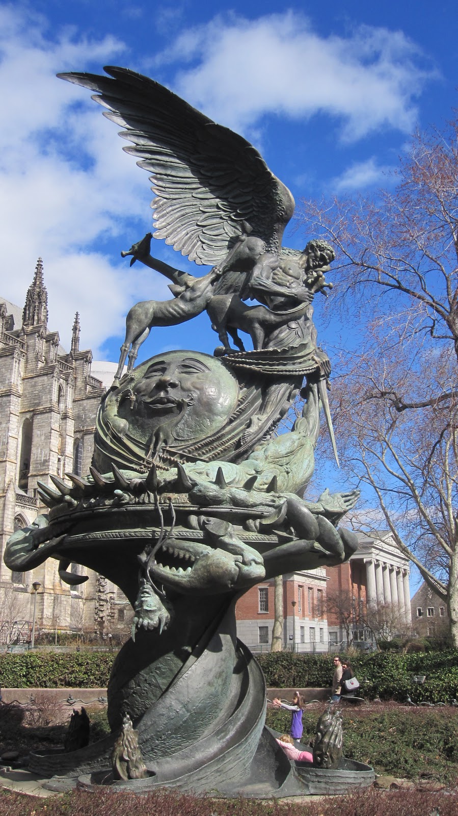 Cannundrums Peace Fountain New York City