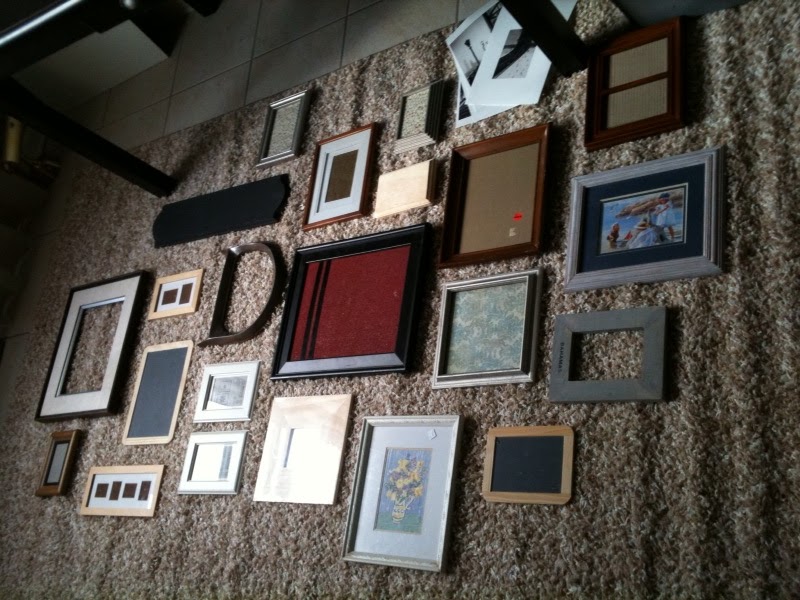 Sawdust 2 Stitches Office Wall Collage