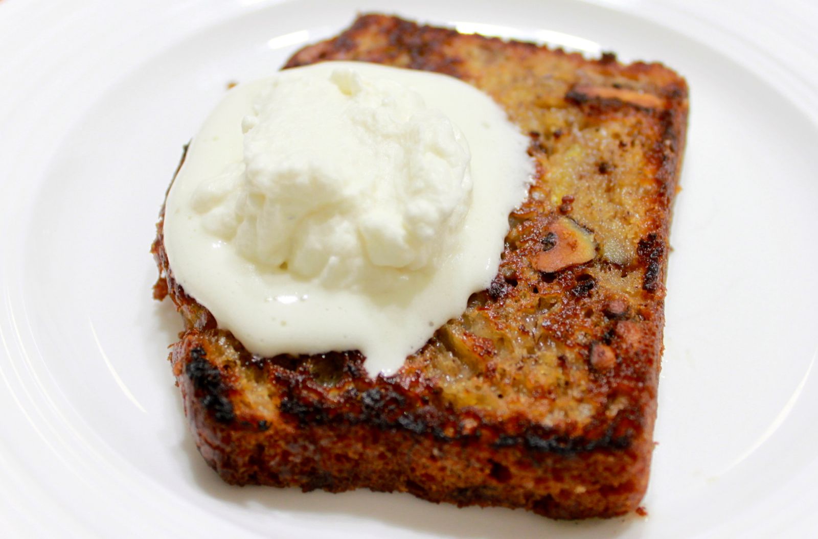 Domestic Revolt Skillet Fried Banana Bread