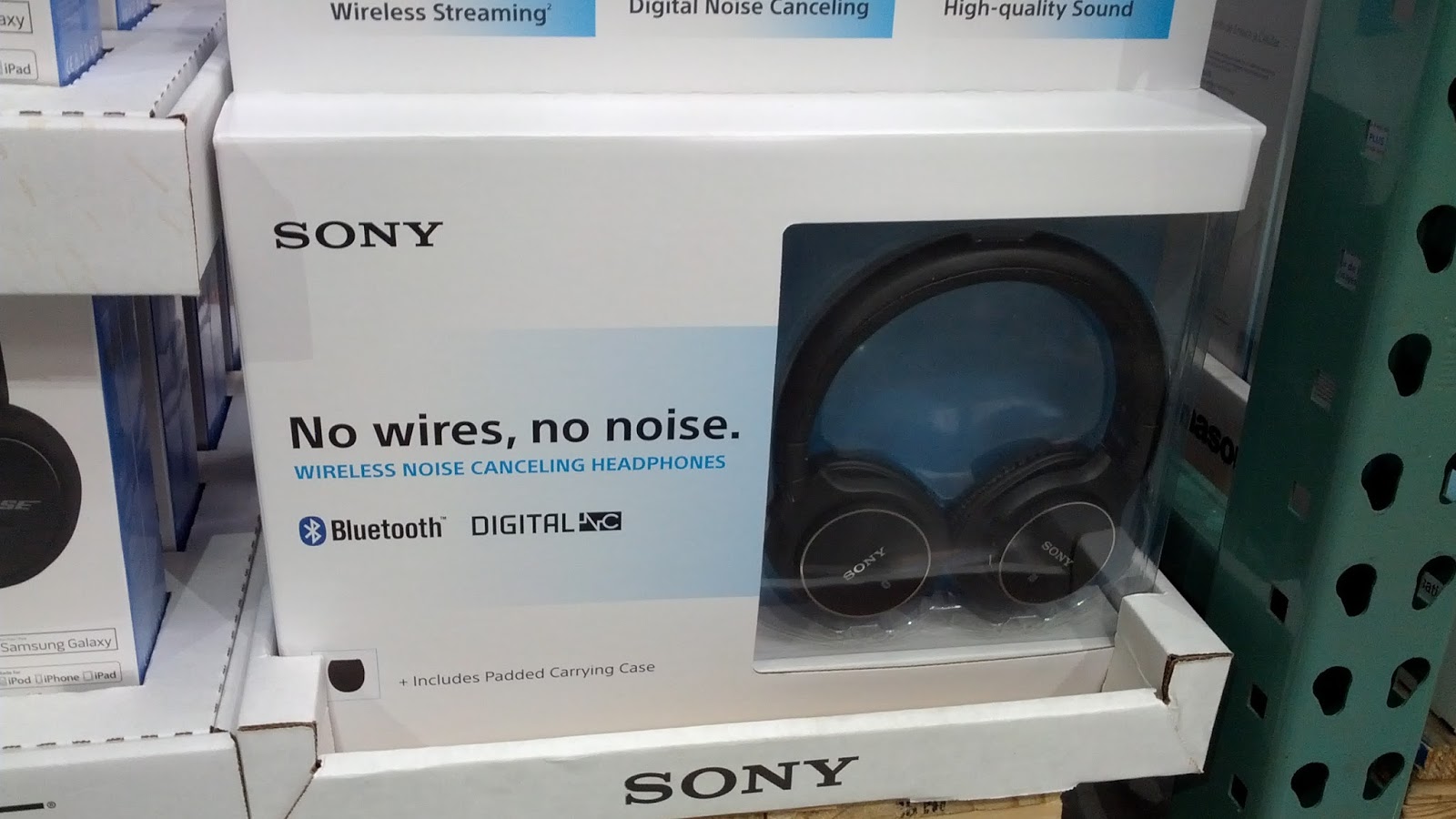 Sony MDRZX750DC Bluetooth Noise Canceling Headphones Costco Weekender