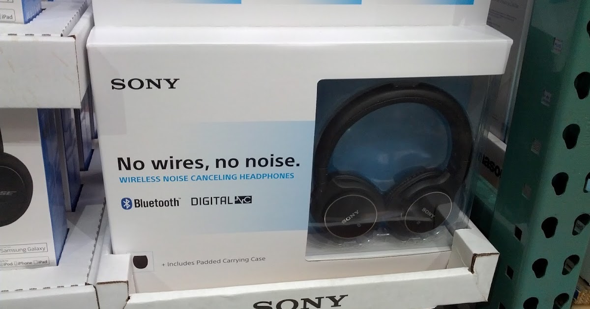 Sony MDRZX750DC Bluetooth Noise Canceling Headphones Costco Weekender