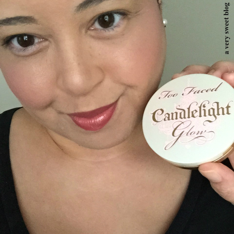 Too Faced Candlelight Glow Highlighting Powder Duo Review And Swatches A Very Sweet Blog