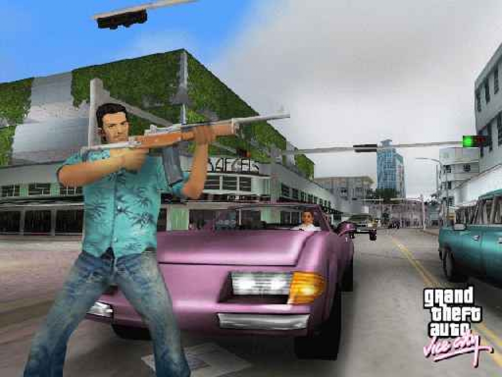 Grand Theft Auto: Vice City (2002), PS2 Game