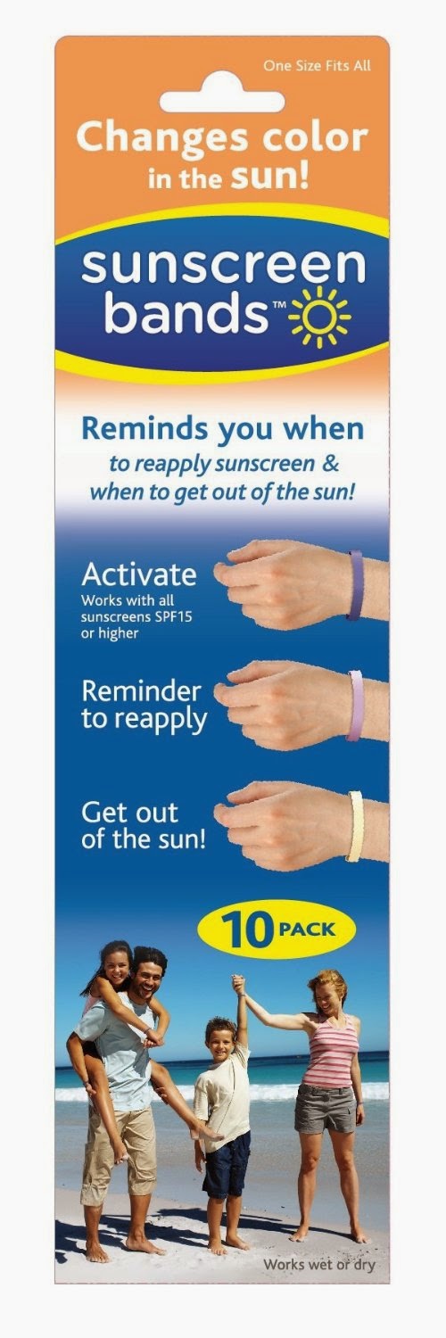 Practice Safe Sun: Sunscreen Bands | all dressed up with nothing to drink...