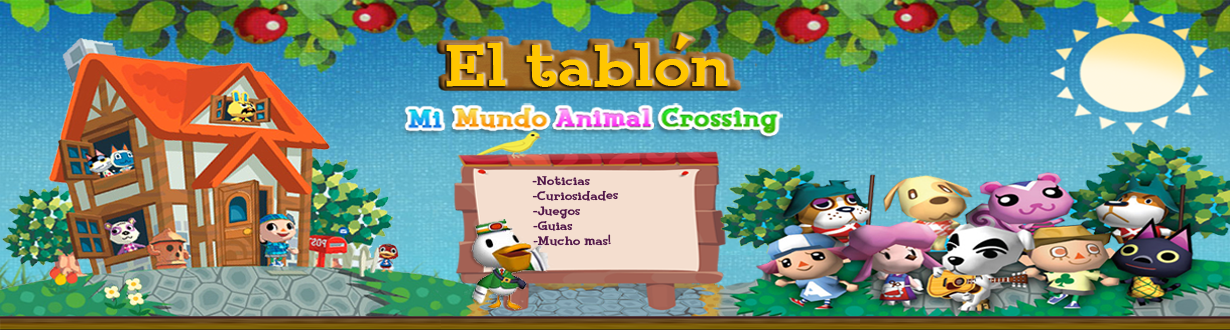 Noticias Animal Crossing 3D- El Tablón