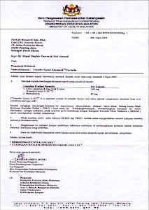 Kelulusan Kementerian Kesihatan Malaysia (KKM)