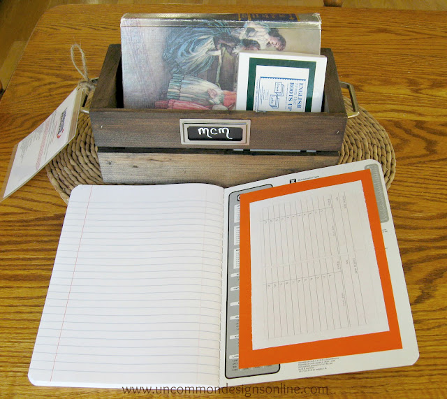 Get your kiddos organized with this Summer Reading Station!  www.uncommondesignsonline.com
