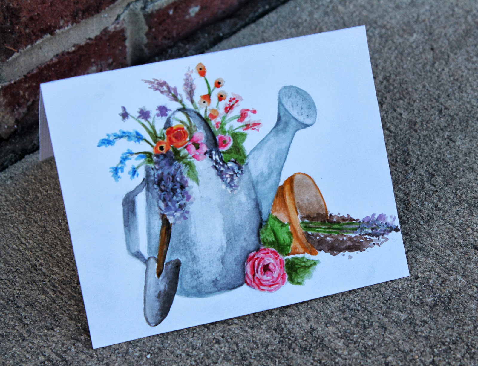  Watercolor Greeting Cards