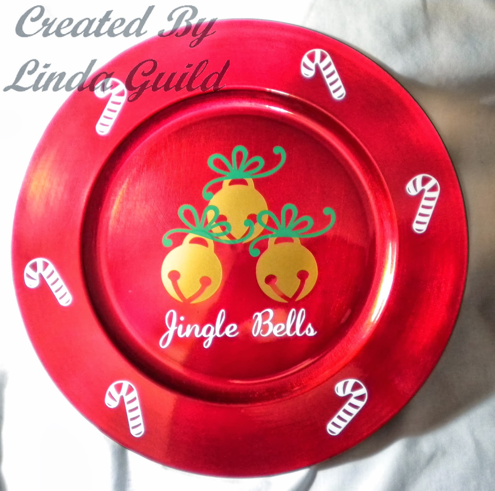 Nothin' Fancy: Jingle Bell Charger Plate