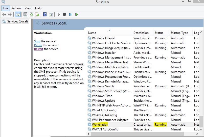 DAX Dude Dynamics AX Windows 8 Member of Domain greyed out and