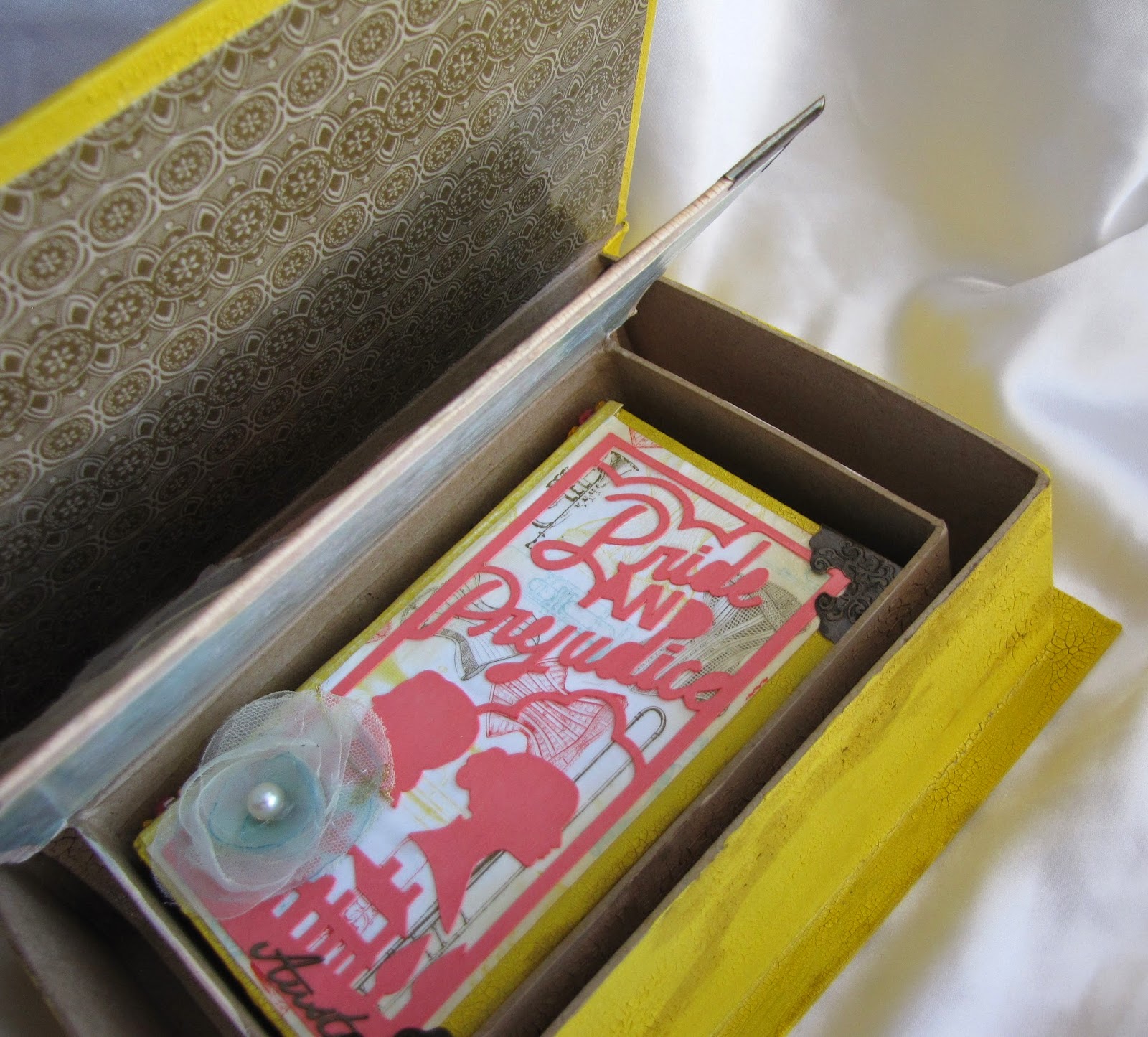 I came, I saw, I created. Jane Austen Nesting Paper Mache Books