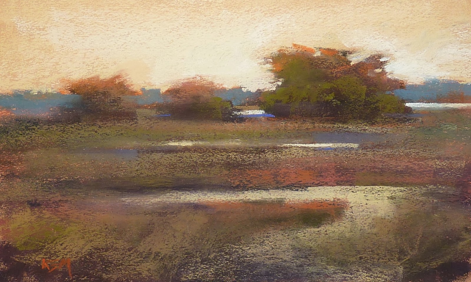 Painting My World My First Pastel Video Demo on YouTube