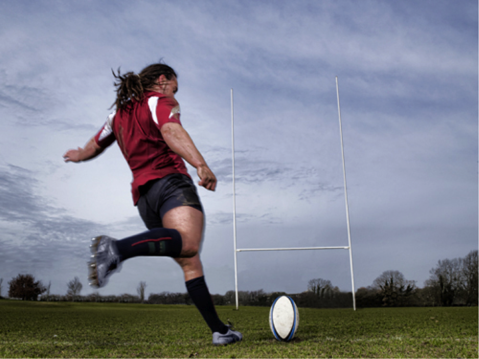 A Girl's Passion, Rugby April 2012